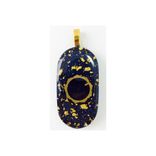 Lapis Lazuli Indigo "Key2protection" Pendant 1 small