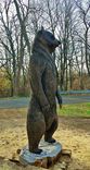 Example Piece: Chainsaw Carved 7ft.Tall Grizzly Bear 3 small