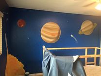Solar System Mural 6 small