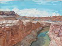 Watercolor Paintings Of The American West 1 small