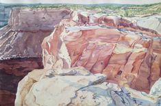 Watercolor Paintings Of The American West 2 small