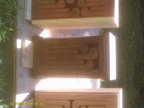 Handmade Wooden Tongue Drums 2 small