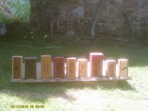 Handmade Wooden Tongue Drums 6 small