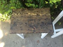 Rustic End Tables 2 small