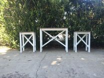 Rustic End Tables 3 small