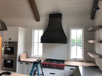 The "Stockard" Custom Range Hood, Blower Sold Separately // (Min. Shipping $450+) 3 small