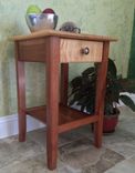 Side End Table Cherry & Flame Maple 1 small