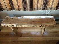 Live Edge Bench 2 small