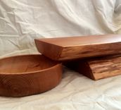 Live Edge Cherry Cutting Board 3 small