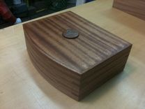 Jewelery Box Of Sapele With Secret Magnetic Lock 6 small