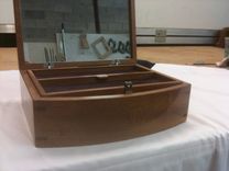 Jewelery Box Of Sapele With Secret Magnetic Lock 5 small