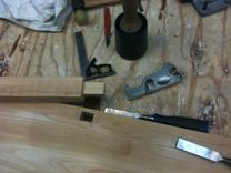 Reproduction Hand Hewn Casework (Antique Windows) 2 small
