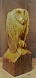 Barn Owl Sculpture: 2 small