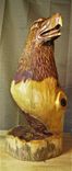 Native Red Cedar Eagle Bust 1 small