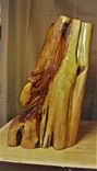 Native Red Cedar Diving Eagle Bust 4 small