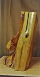 Native Red Cedar Diving Eagle Bust 5 small