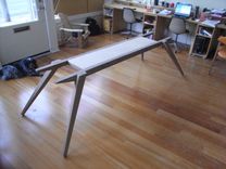 Splay Table, Mid Century Modern Styling 8 small