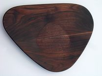 Mid Century Modern Serving Tray, Walnut - Inspired By Isamu Noguchi 1 small