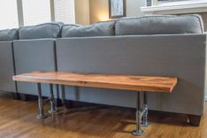 Red Oak Bench | Industrial Bench | Barn Wood Bench 1 small