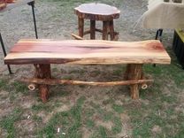 Rustic Cedar Benches 1 small