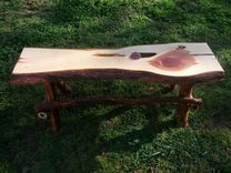 Rustic Cedar Benches 2 small
