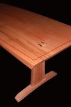 Sugar Pine Trestle Table 2 small
