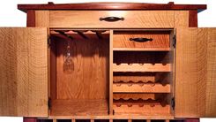 Ravenwood Wine Hutch 3 small