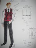 The Groom And Their Men, Custom Made Vests, Ties And Pocket Squares 2 small