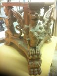 Hand Carved Gargoyle Table 3 small