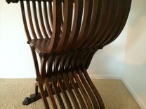 Hand Carved Lion Chair 3 small