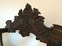 Hand Carved Lion Chair 4 small