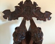 Hand Carved Lion Chair 7 small