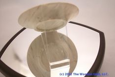 Miniature Wood Saucers For A Japanese Tea Set 2 small