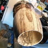 Spalted Hickory Closed Vessel 2 small