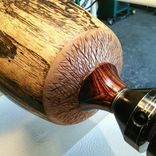 Spalted Hickory Closed Vessel 5 small