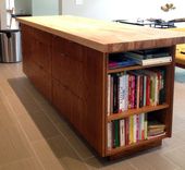 Custom Kitchen Island With Butcher Block Top 1 small