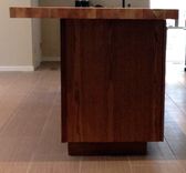 Custom Kitchen Island With Butcher Block Top 2 small