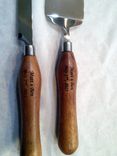 Wedding Cake Serving Set - Engraved Wood Handles 3 small