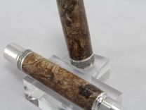 Big Leaf Maple Burl Emperor Fountain Pen - Free Shipping 3 small