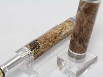 Big Leaf Maple Burl Emperor Fountain Pen - Free Shipping 4 small