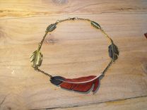 Feather Necklace 2 small
