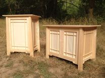 Shoji Type Storage /Linen Cabinets In Sugar Maple 1 small