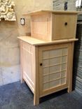 Shoji Type Storage /Linen Cabinets In Sugar Maple 2 small