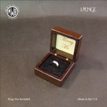 Handcrafted Wood Ring Box.  Rb-42  Free Shipping. 2 small