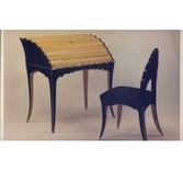 Tiger Swallow Tail Desk And Chair Set 1 small