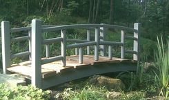 Custom Garden Stream Bridge 1 small