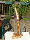 Rustic Log Lamps 4 small