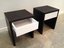 Contemporary Wooden Night Stands 2 small