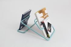 Bent Steel Bookholder 1 small