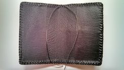 Hand Tooled Leather Cover For Pocket (Trucker) Size Alcoholics Anonymous 4 small